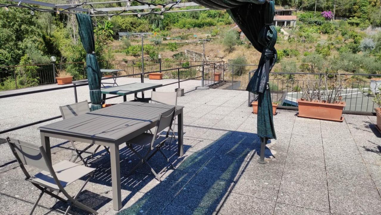 073 - Casa Rapallo Con Attico Privato, 10 Minuti Mare Spiaggie A Piedi Extérieur photo